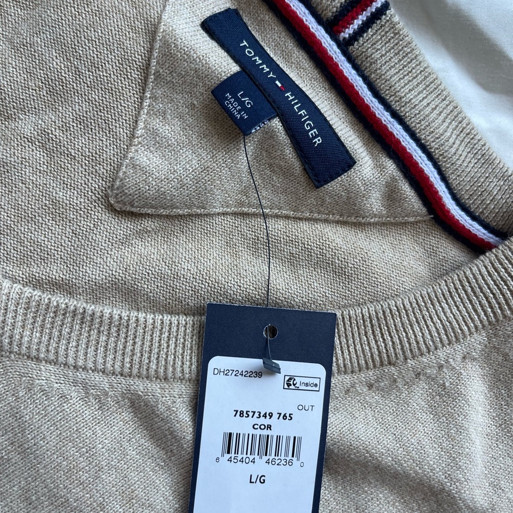 Tommy Hilfiger Beige Sweater